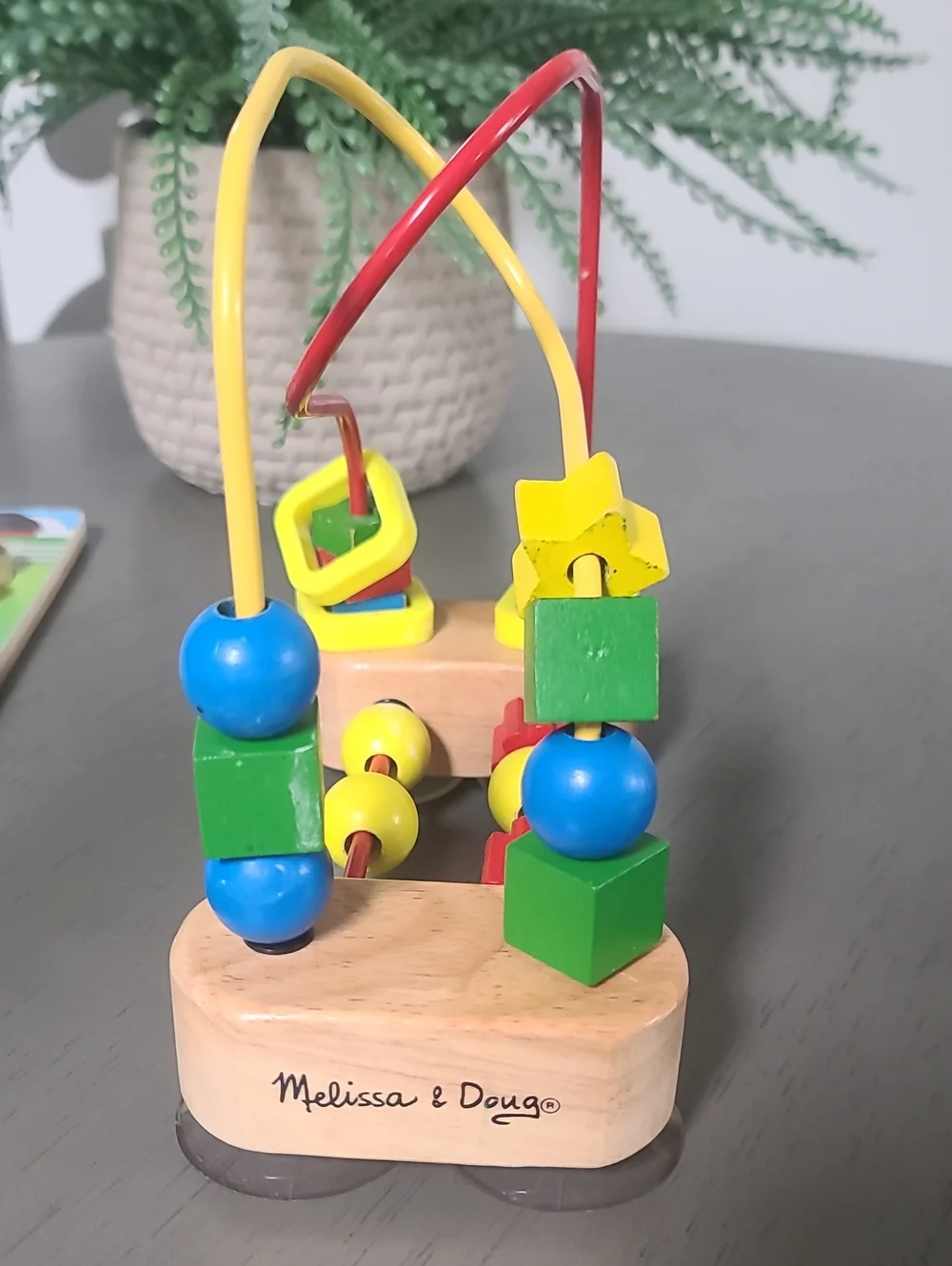 Melssa & Doug Wood Colorful Kids Learning Toy Set.